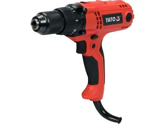 Wiertarko Wkrętarka Sieciowa Elektryczna 13mm Ii Biegowa YT-82063 YATO Szybka dostawa